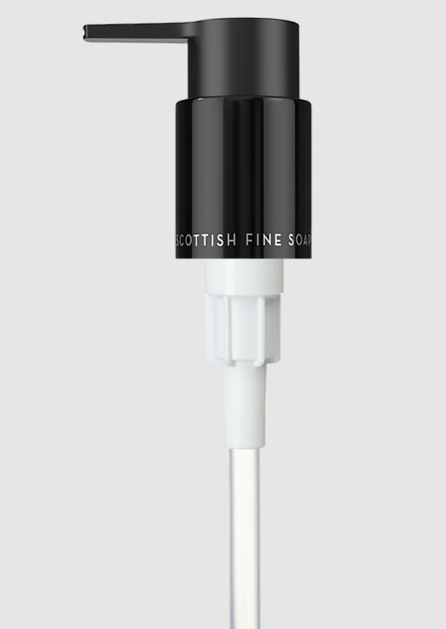 Scottish Fine Soaps Replacement Pump For 300ml Bottles, Black